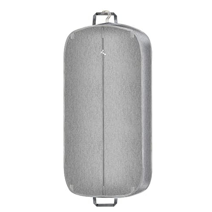 Limoomil 42" Heavy‑Duty Waterproof Foldable Travel Garment Bag, Grey - color: Grey, size: 42" x 24" x 4"