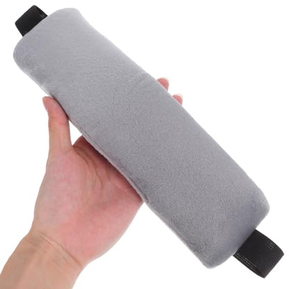 Alipis Airplane Head Strap: Travel Head Support for Sleeping - Adjustable Flight Sleep Mask Holder for Long Travel and Car Comfort (2 Pcs, Grey)