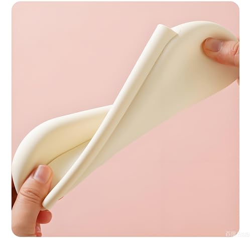 Silicone Travel Makeup Brush Holder Portable Make Up Brush Organizer Cosmetic Travel Case, Silicone Waterproof Makeup Brush Bag pink - color: pink