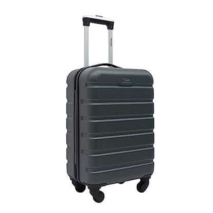 Wrangler 22" Hardside Spinner Carry-On Luggage, Olive - color: Olive