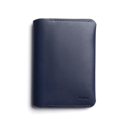 Bellroy 여권 커버 (카드 슬롯과 현금 및 여행 서류를 위한 공간이 있는 슬림라인 여행용 지갑/파우치), 네이비, 미니멀리스트 - color: 네이비