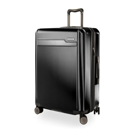 Ricardo Beverly Hills Brentwood Hardside Luggage Collection – Expandable Suitcases with Wheels and TSA Lock, 25" Medium Check-in, Onyx - color: Onyx, size: Check-In Medium 25-Inch