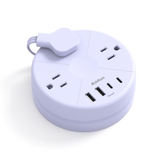 Travel Essentials 3Ft Power Strip -Purple Cruise Approved Power Strip - color: Purple, size: 3 FT