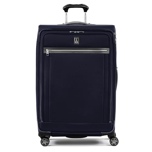 Travelpro Platinum Elite Checked Luggage Spinner, Dark, 29-Inch - color: Dark Blue, size: Checked-Large 29-Inch