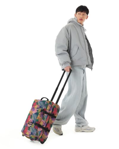 Eastpak 42L Tranverz S – Small Softside Cabin Luggage, Brize Retro Navy - color: Brize Retro Navy, size: 42 Liter Carry On