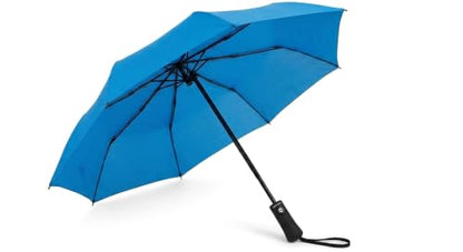 ShedRain Vortex Windproof Compact Travel Umbrella, Auto Open Close - color: Ocean