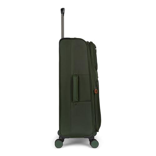 Quiksilver Buxton Suitcases Softside Expandable Luggage with Spinner Wheels, Large 3-Piece Set (20/26/30) (Green) - color: Green