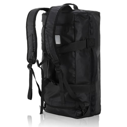Haimont Heavy Duty Outdoor Gear Duffel Backpack, Black - color: Black, size: 90L