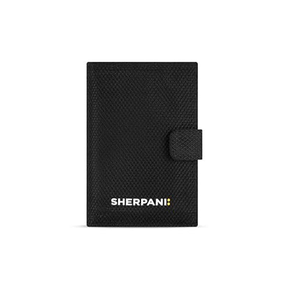 Sherpani Vienna, RFID Passport Wallet for Women (Carbon) - color: Carbon