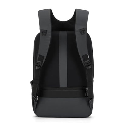 Pacsafe Metrosafe X Anti Theft 20L Backpack-with Padded 16" Laptop Sleeve, Slate, 20 Liter - color: Slate