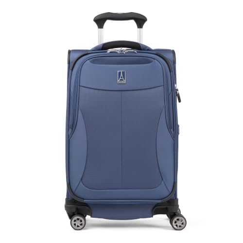 Travelpro 20" Softsided Carry-On, Expandable, TSA Lock, Ocean Blue - color: Ocean Blue, size: 20-Inch Compact Carry-on