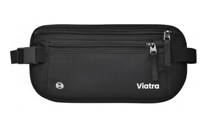 Money Belt for Travel, Black - color: Black