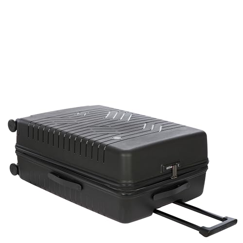 Bric's B|Y Ulisse Set of 2 Luggages with Spinner Wheels – Carry-On Airline Approved and Checked Expandable Lightweighted Hard Shell Suitcases, TSA Combination Lock - 21 Inch & 30 Inch, Black - color: Black, size: 2-Pieces (Carry-on & Checked-large)