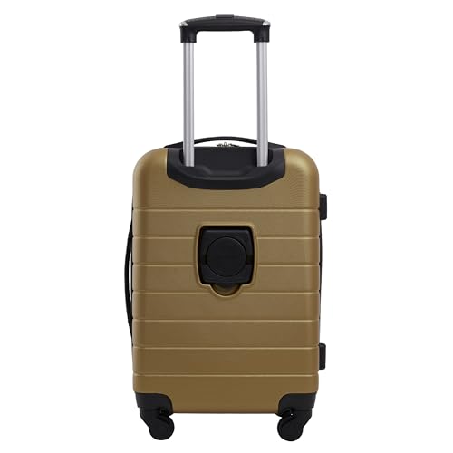 Wrangler Smart Spinner Hardside Luggage, 2 Piece Set, Wood Thrush - color: Wood Thrush, size: 2 Piece Set