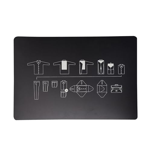 Garment Packing Folder For Travel Clothes Organizer Travel Garment Bag Luggage Accessory Black