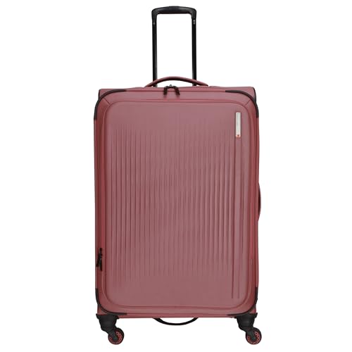 Sharper Image Odyssey 2-Piece Set (21.5" & 29") Expandable 8-Wheel Spinner Carry On and Large Checked Luggage Set, Dusty Cedar - color: Dusty Cedar, size: 2-Piece Set