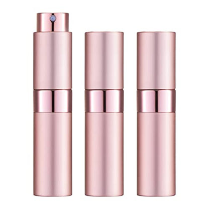 LISAPACK 8ml 여행용 향수병 리필 가능, 쾰른 분무기 스프레이 3개 - color: 3 핑크