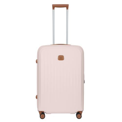 Bric's Taormina ultra-light medium 27" expandable check in trolley spinner - color: Pink, size: Checked-Medium