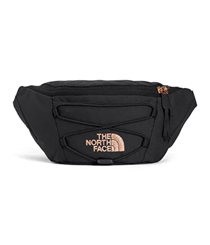 THE NORTH FACE Jester 요추 팩 | 방수 마감의 패니 팩, 2.2리터, 조절 가능한 크로스바디 스트랩 - color: TNF 블랙 헤더/번트 코랄 메탈릭