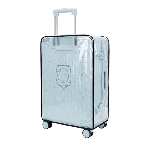 Krute 20-Inch Transparent PVC Suitcase Protector – Waterproof & Scratch-Resistant - color: C, size: 20IN