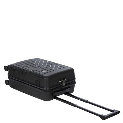 Bric's B|Y Ulisse Set of 2 Luggages with Spinner Wheels – Carry-On Airline Approved and Checked Expandable Lightweighted Hard Shell Suitcases, TSA Combination Lock - 21 Inch & 30 Inch, Black - color: Black, size: 2-Pieces (Carry-on & Checked-large)