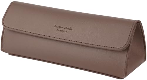 carrotez Stylish PU Leather Small Makeup Bag, Makeup Brush Bag Cocoa Brown - color: Cocoa Brown
