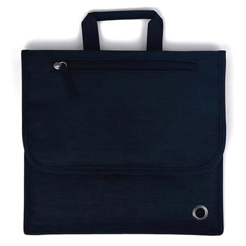 SO~MINE Airplane Pocket Organizer | Tray Table Cover | In Flight Seat Back Organizer Bag | Commuter Essential Travel Bag | Media Pouch For Flying | Travel Gift | Attaches To Luggage (Black) - color: Black