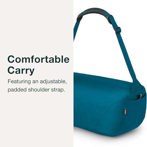 Osprey 초경량 접이식 스터프 더플 - color: 워터프론트 블루