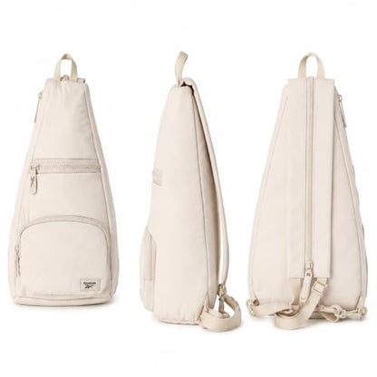 Reebok Crossbody Bags - Compact Multi-purpose Sling Bags for Women & Men - color: Maeves Stucco
