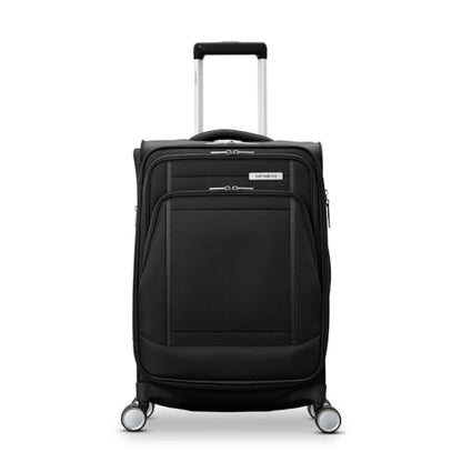 Samsonite UpLIFT Lightweight Large Checked Softside 3-Piece Luggage Set with Spinner Wheels - Expandable - Airline-Approved, Polyester Soft Suitcase for Ultra Light Travel - Black - color: Black, size: 3-Piece Set (CO/MD/LG)