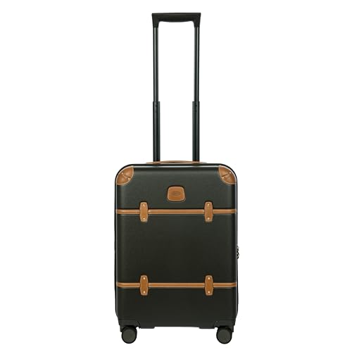 Bellagio 21" Expandable Cabin Trolley, Airline Approved, Spinner - Olive - color: Olive, size: 21" Carry On Expandable