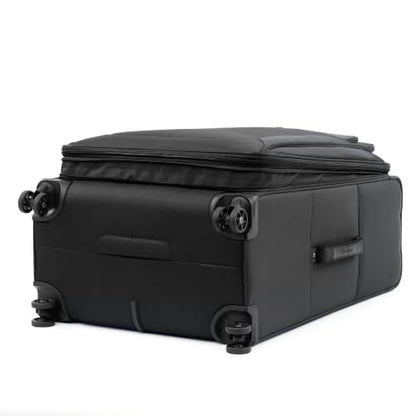 Travelpro Tourlite Softside 29" Expandable Luggage with 4 Spinner Wheels, Lightweight Suitcase, Checked Large, Black - color: Black, size: Checked-Large 29-Inch