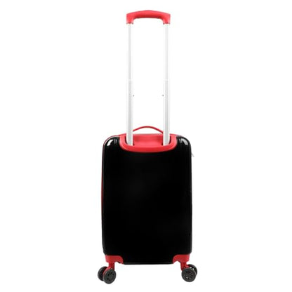 Bioworld Super Mario Bros Character Group Art 20" Rolling Carry On Luggage - color: SMB Character Group