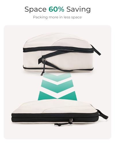 BAGSMART 여행용 압축 패킹 큐브 - color: 블랙 14개, size: Set of 14