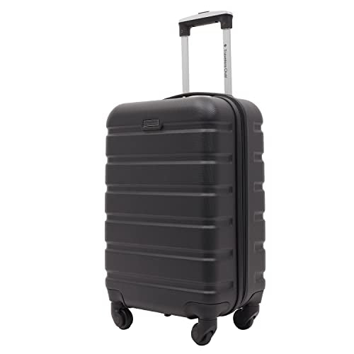 Travelers Club Harper Luggage, Black, 2 Piece Set - color: Black, size: 2-Piece Set