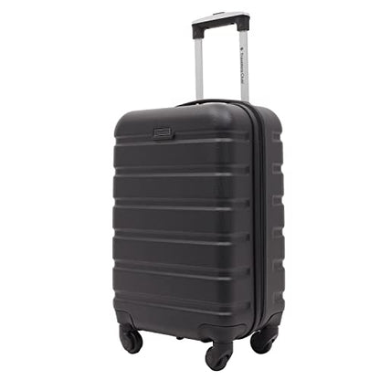 Travelers Club Harper Luggage, Black, 2 Piece Set - color: Black, size: 2-Piece Set