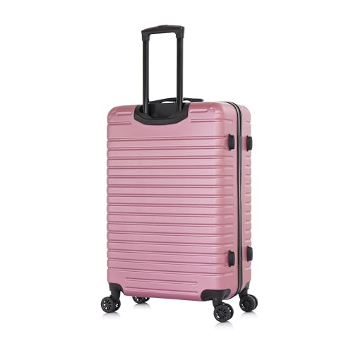 InUSA DEEP Luggage with GEL Handle | Spacious Traveling Suitcases, Travel Suitcase with Dual Spinner Wheels and Studs | 28 Inch Large Hardside Luggage | Rose Gold - color: Rose Gold, size: 28 Inch