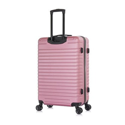 InUSA DEEP Luggage with GEL Handle | Spacious Traveling Suitcases, Travel Suitcase with Dual Spinner Wheels and Studs | 28 Inch Large Hardside Luggage | Rose Gold - color: Rose Gold, size: 28 Inch