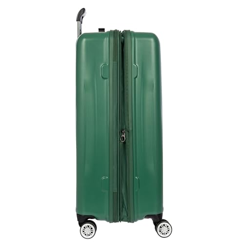 Bric's Cervia 30" Hardside Large Expandable Luggage, 360° Spinner Wheels, Lightweight Checked Suitcase, TSA-Approved Locks, Dark Emerald Green - color: Dark Emerald Green, size: Large-Checked 30 inch