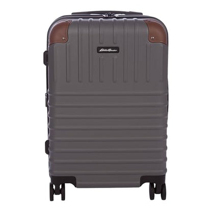 Eddie Bauer Strata Luggage | Hardside | Spinner Wheels | Expandable | Lightweight | Travel Essentials, Cinder, 22" (Carry-On) - color: Cinder, size: 22" (Carry-On)