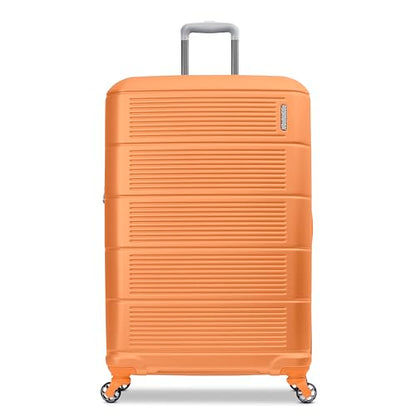 American Tourister Stratum 2.0 Expandable Hardside Luggage with Spinner Wheels, 2-Piece Set 20/28, Papaya - color: Papaya, size: 2-Piece Set (Carry-on/Large)