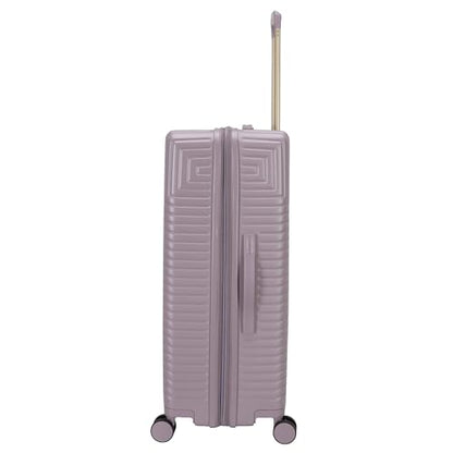 Jessica Simpson Abilene 28" Expandable 8-Wheel Spinner Large Checked Luggage Suitcase, Elderberry - color: Elderberry, size: Large Checked