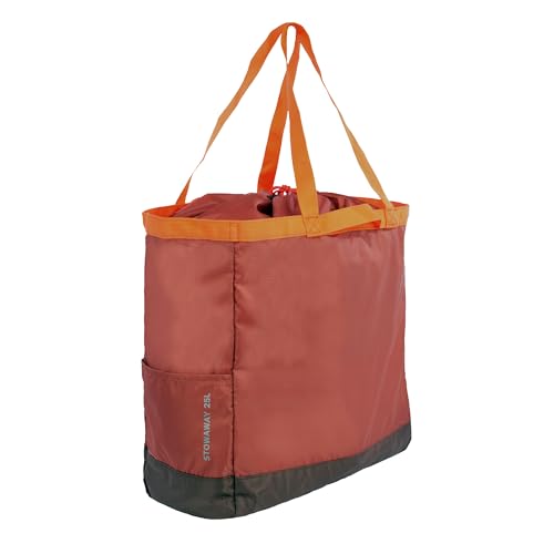 Eddie Bauer Stowaway Packable Tote Bag - color: Maroon