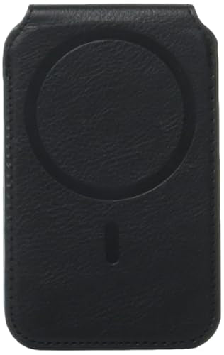 Wallet for Men, Minimalist Leather RFID Blocking Bifold Wallet, Cash Slot - color: Dark black