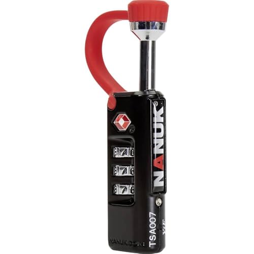 NANUK TSA Approved Lock – Durable, Secure Travel Case Lock with Cut-Resistant Steel Shackle & Rustproof - size: Single