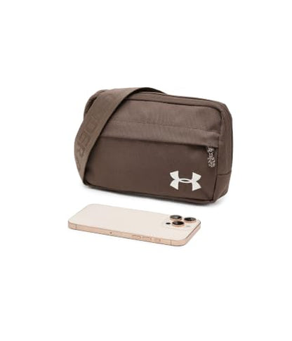Under Armour Sportstyle Waist Bag Crossbody - color: (230) Incense Brown / / Summit White