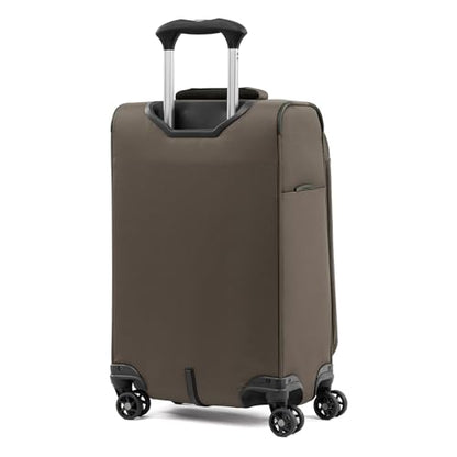 Travelpro Tourlite Softside 21" Expandable Luggage with 4 Spinner Wheels, Lightweight Suitcase, Carry-On, Espresso Brown - color: Espresso, size: Carry-On 21-Inch