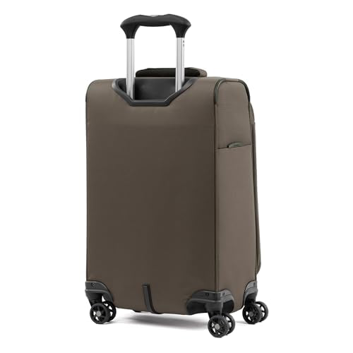 Travelpro Tourlite Softside 21" Expandable Luggage with 4 Spinner Wheels, Lightweight Suitcase, Carry-On, Espresso Brown - color: Espresso, size: Carry-On 21-Inch