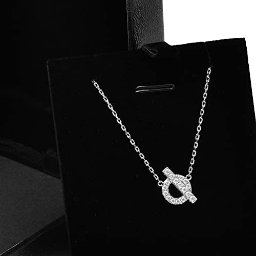 Oirlv Black Necklace/Pendant Box, Jewelry Display Case for Anniversary - color: Pendant box