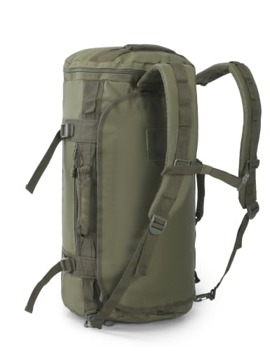 MIER 여행용 캠핑 체육관 스포츠용 대형 더플 백 백팩, 45L/60L/90L - color: 다크 그린., size: 90L